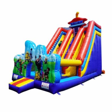 T8-2105B Minions Inflatable Slides