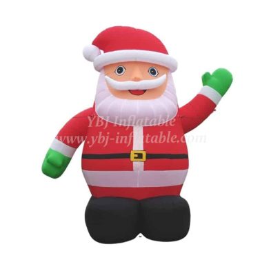 C1-113 4M Height Outdoor Inflatable Christmas Santa Claus Decorations