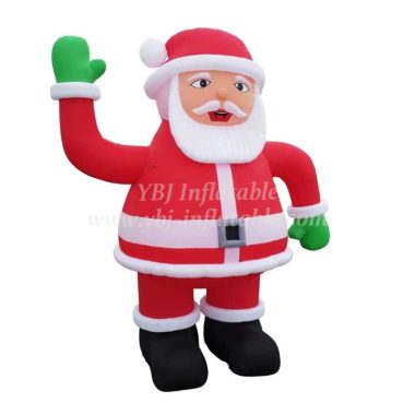 C1-114 10M Height Outdoor Giant Inflatable Christmas Santa Claus Decoration