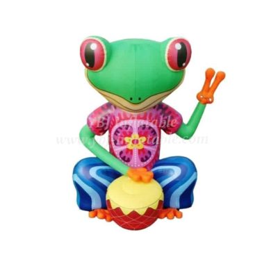 CA-02 Giant Outdoor Inflatable Frog Inflatable Character Inflatable Advertising 5M Height