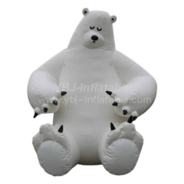 CARTOON1-901 Custom Polar Bear Cartoon