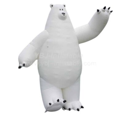 CARTOON1-902 Custom Polar Bear Cartoon