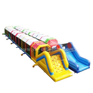 CR1-015 80M Inflatable Obstacle Course Challenge Run