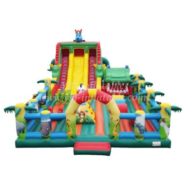 GF2-017 Jungle Theme Inflatable Funcity