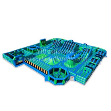 GF2-027 Inflatable Funcity Jumping Bouncy Obstacle Inflatable Outdoor Playground