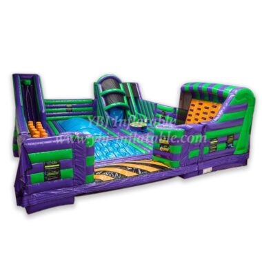 GF2-029 Inflatable Funcity Jumping Bouncy Obstacle Inflatable Outdoor Playground