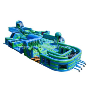 GF2-030 Inflatable Funcity Jumping Bouncy Obstacle Inflatable Outdoor Playground