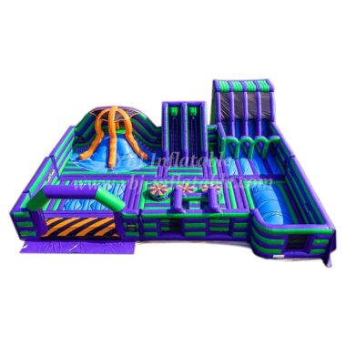 GF2-031 Inflatable Funcity Jumping Bouncy Obstacle Inflatable Outdoor Playground