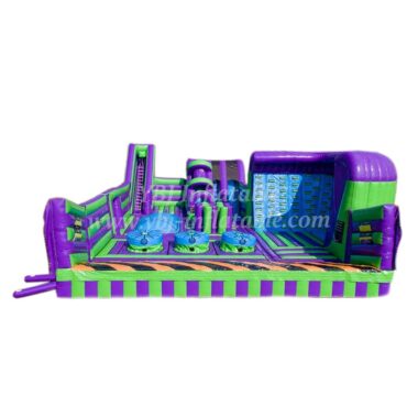 GF2-032 Inflatable Funcity Jumping Bouncy Obstacle Inflatable Outdoor Playground