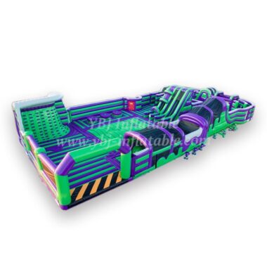 GF2-038 Inflatable Funcity Jumping Bouncy Obstacle Inflatable Outdoor Playground