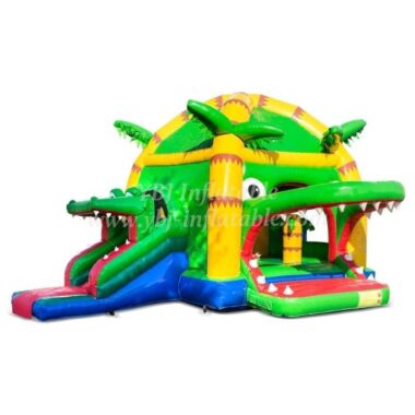 H1-2406 Inflatable cartoon dinosaur inflatable combo