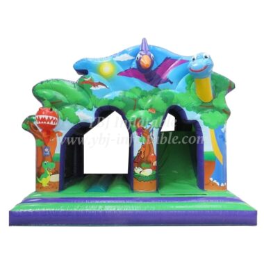 H3-0413 cartoon dinosaur Inflatable bounce house