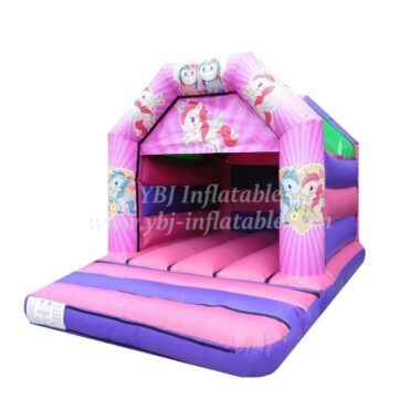 H3-0427 unicorn Inflatable bounce house