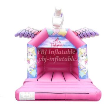 H3-0428 unicorn Inflatable bounce house