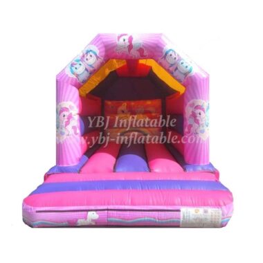 H3-0450 unicorn combo bounce house