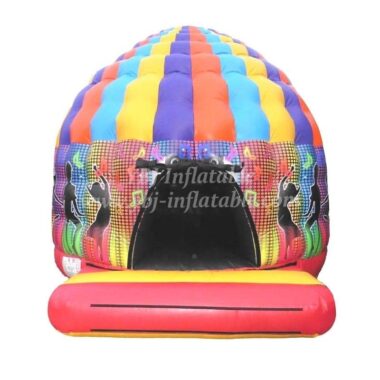 H3-0455 bounce round inflatable bounce house