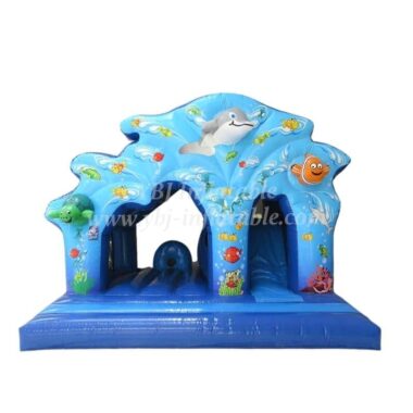 H3-0464 inflatable commercial party fun for kids bouncy castle