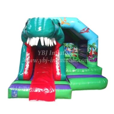 H3-0466 Dinosaur themed bounce bed