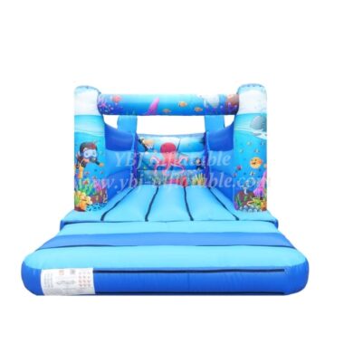 H3-0482 Underwater world themed bounce house