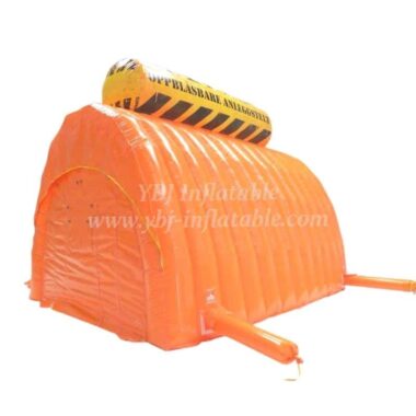 H6-0320 Orange Inflatable Tent