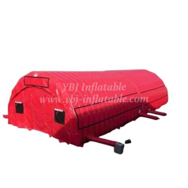 H6-0324 Red Inflatable Tunnel Tent