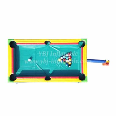 IS11-005 Inflatable Football Snooker Inflatable Human Billiard Table Games