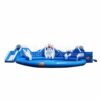 Pool2-740 Frozen World Polar Bear Inflatable Slide & Pool
