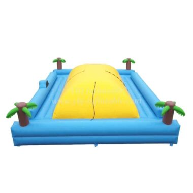 T11-1027B Jungle Theme Inflatable Bedjump