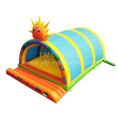 T11-1316 Air Mountain With Roof Inflatable Sport Game Kids Party Game