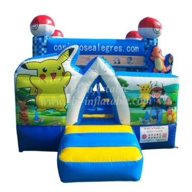 T2-009 Pokémon Pikachu Theme Inflatable Bouncer