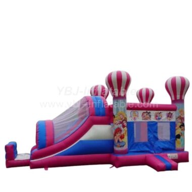 T2-1175 Balloon Bouncy Castle With Slide