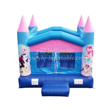 T2-1244 My Little Pony Theme Bounce House Inflatable Castle