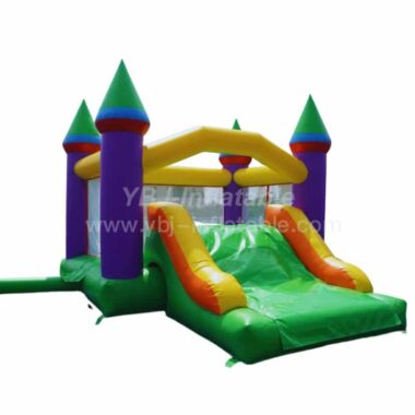 T2-1506 Classic Combo Castle Inflatable Bounce House And Slide