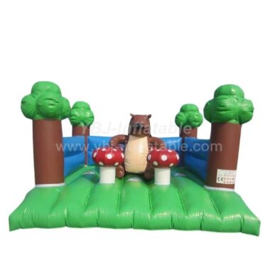 T2-1866 Jungle Theme Inflatable Bouncer