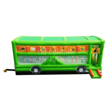 T2-2419 Bus Inflatable Bouncers