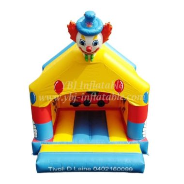 T2-2835 Inflatable Bouncers Clown Theme Jumping House For Kids