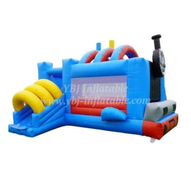 T2-2865 Inflatable Thomas Train Jumping Bouncy Castle Air Bounce House Bouner Thomas The Train