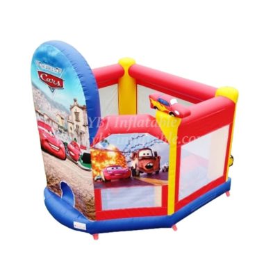T2-3016 Cars Theme Inflatable Bounce House Jumping Combos For Kids