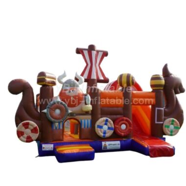 T2-3194 Pirate Ship Inflatable Playground