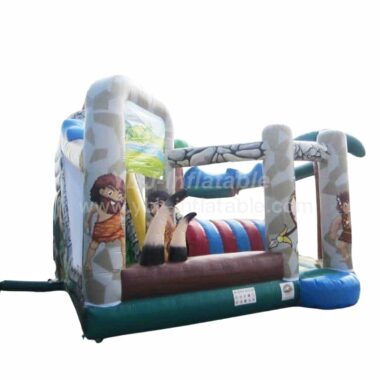 T2-3320 The Flintstones Bouncy Castle With Slide