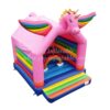 T2-3351 Colorful Rainbow Unicorn Bounce House - Image 2