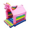 T2-3351 Colorful Rainbow Unicorn Bounce House - Image 3