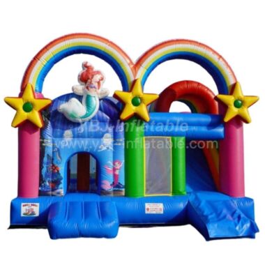 T2-3428B Mermaid Bouncy Caste With Slide