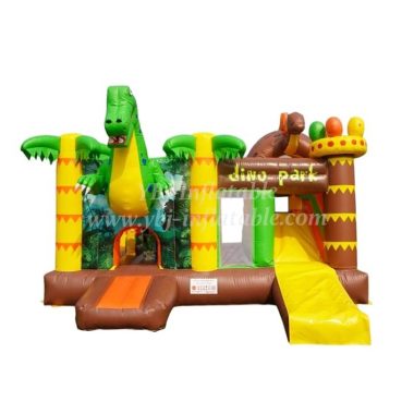 T2-346 Princess Theme Combo Inflatable Castle Bounce House With Slide