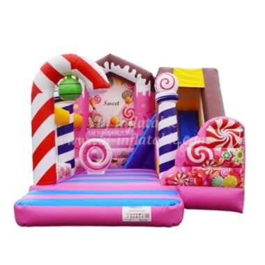 T2-3477 Sweet Candy Bouncy House Combo