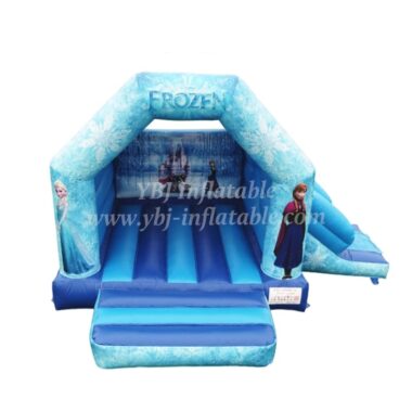 T2-3488 Disney Frozen Inflatable Frozen Combo Elsa Anna Bounce House