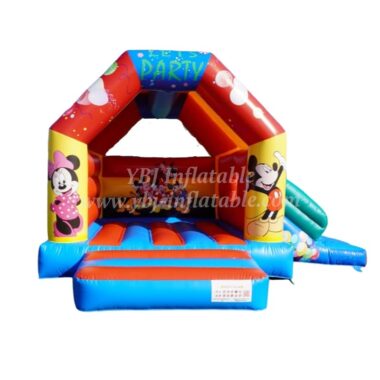 T2-3489 Mickey And Minnie Inflatable Bouncer