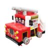 T2-3505 Firetruck Bounce House With Slide Fireman Sam Combo Slide