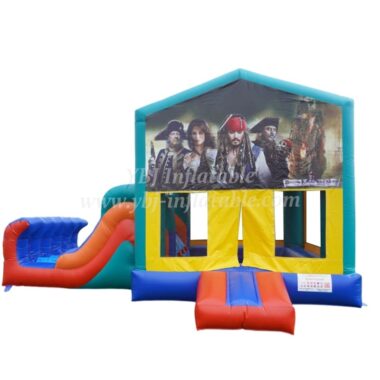 T2-3902 Inflatable Bouncer With Slides Pirates Of The Caribbean