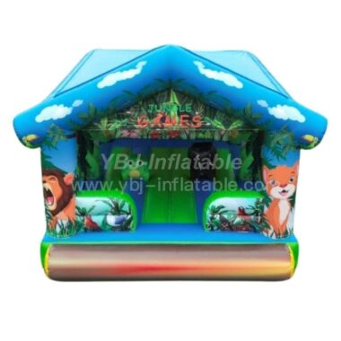 T2-4643 Jungle Bounce House